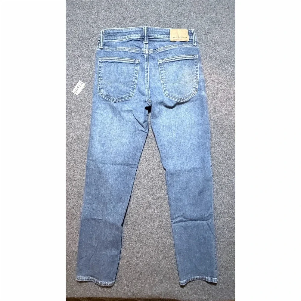American Eagle AirFlex+ Skinny Jeans Men's 28x30 Blue Medium Wash Stretch
